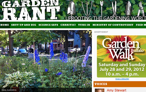 Garden Rant website
